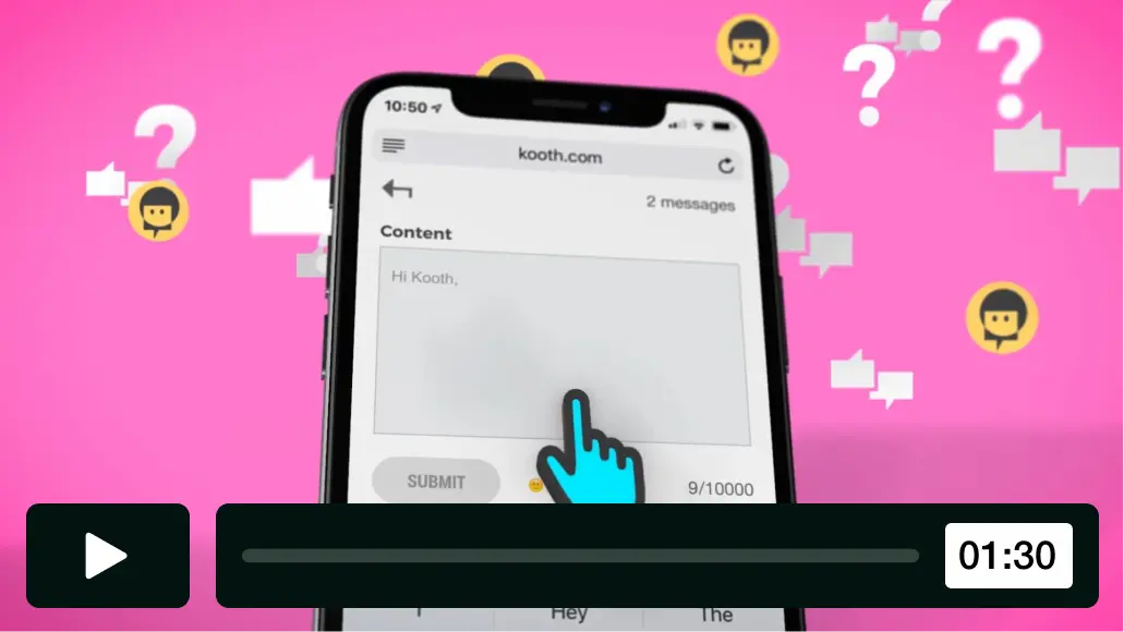 Kooth - Messaging